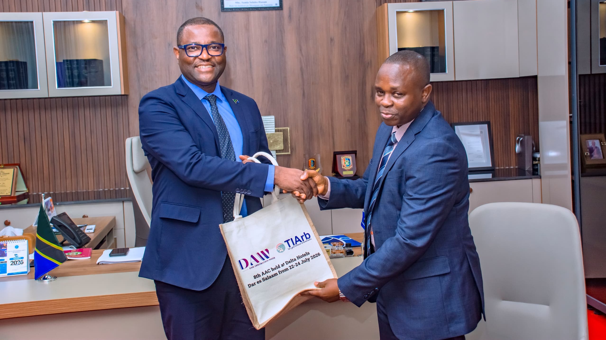 ATTORNEY GENERAL MEETS WITH TIArb