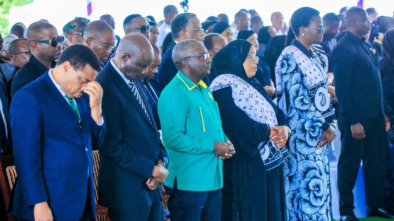 PRIME MINISTER HON. DR. MWIGULU LAMECK NCHEMBA LED THE FUNERAL MASS FOR LATE HON.  LUKUVI.